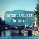 dutch language tutorial.